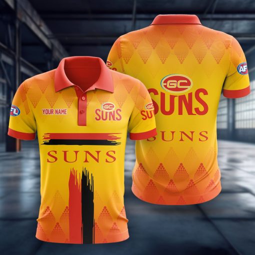 Gold Coast Suns Custom Name New Version Daily Outfit