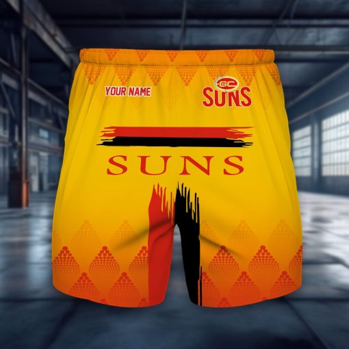 Gold Coast Suns Custom Name New Version Daily Outfit