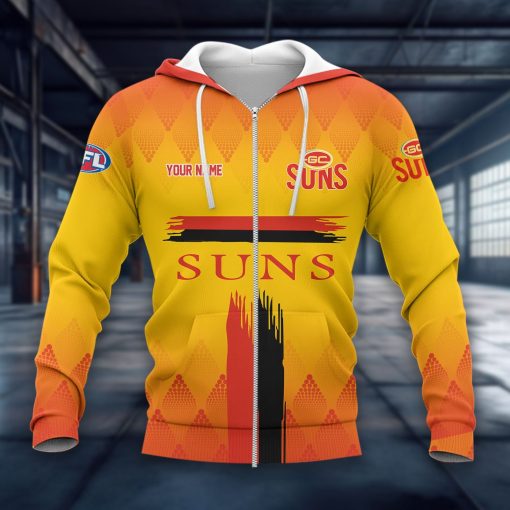 Gold Coast Suns Custom Name New Version Daily Outfit