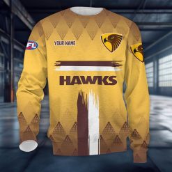 Hawthorn Hawks Custom Name New Version Daily Outfit