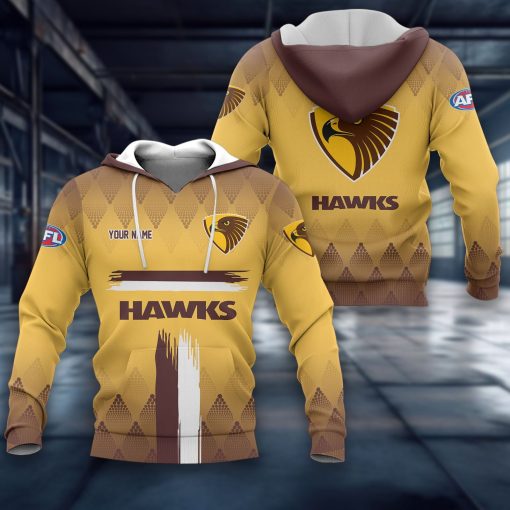 Hawthorn Hawks Custom Name New Version Daily Outfit