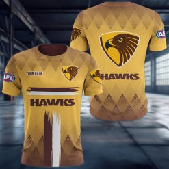 Hawthorn Hawks Custom Name New Version Daily Outfit