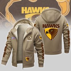 Hawthorn Hawks Custom Name New Version Zipper Jacket
