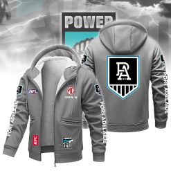 Port Adelaide Power Custom Name New Version Zipper Jacket