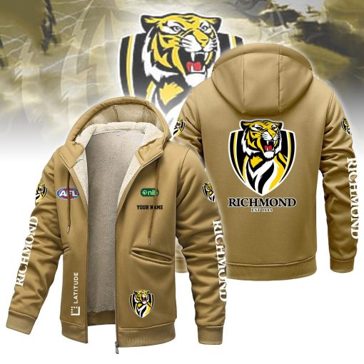 Richmond Tigers Custom Name New Version Zipper Jacket