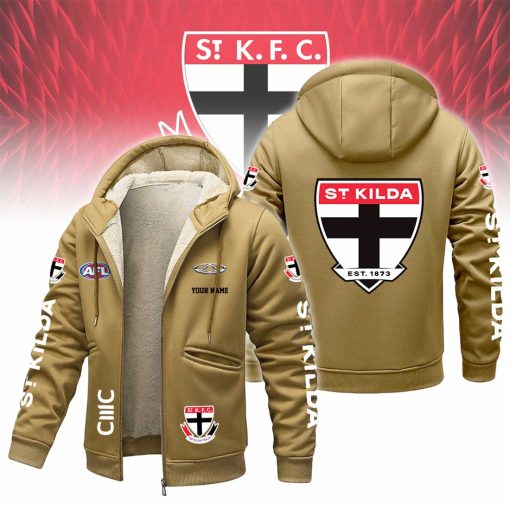 St Kilda Saints Custom Name New Version Zipper Jacket