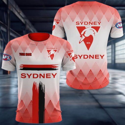 Sydney Swans Custom Name New Version Daily Outfit