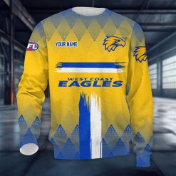 West Coast Eagles Custom Name New Version Daily Outfit