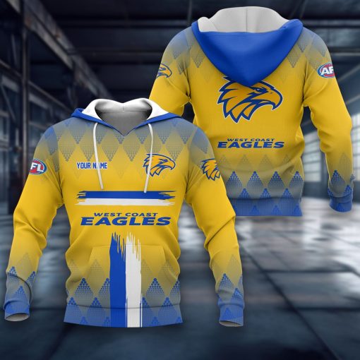 West Coast Eagles Custom Name New Version Daily Outfit