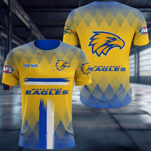 West Coast Eagles Custom Name New Version Daily Outfit