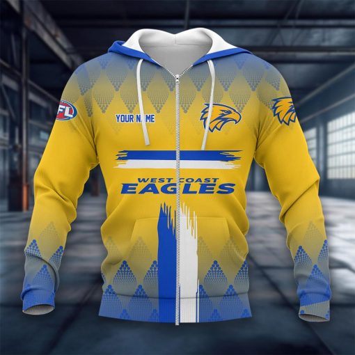 West Coast Eagles Custom Name New Version Daily Outfit