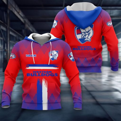 Western Bulldogs Custom Name New Version Daily Outfit