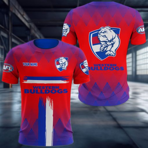 Western Bulldogs Custom Name New Version Daily Outfit