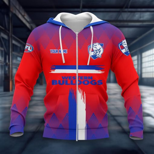 Western Bulldogs Custom Name New Version Daily Outfit
