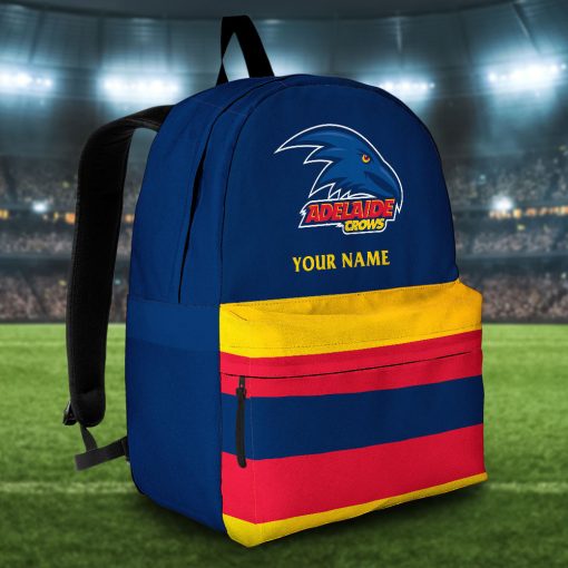 AFL Adelaide Crows Custom Name 2023 Home Jersey Backpack