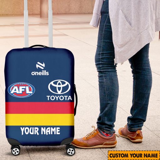 AFL Adelaide Crows Custom Name 2024 Home Jersey Luggage Cover