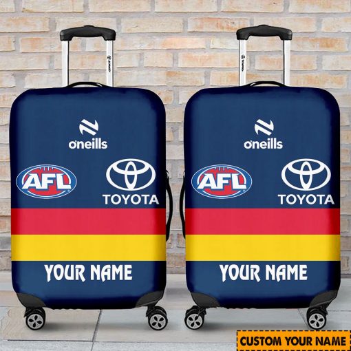 AFL Adelaide Crows Custom Name 2024 Home Jersey Luggage Cover