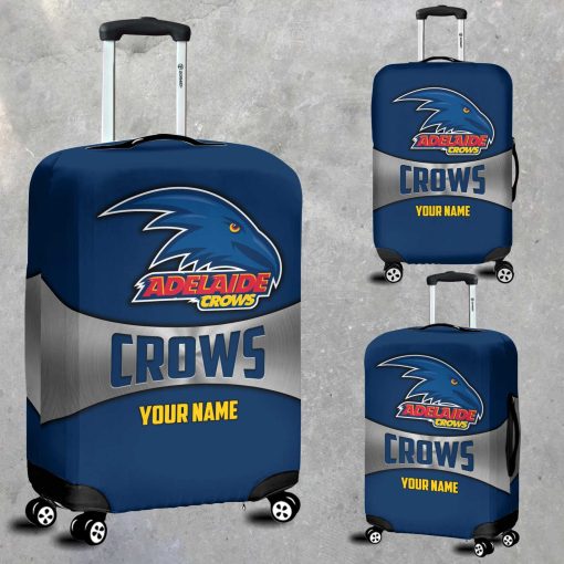 AFL Adelaide Crows Custom Name Gift For Fans Luggage Cover