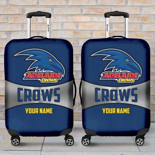 AFL Adelaide Crows Custom Name Gift For Fans Luggage Cover