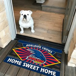 AFL Adelaide Crows Custom Name New Edition Rubber Doormat