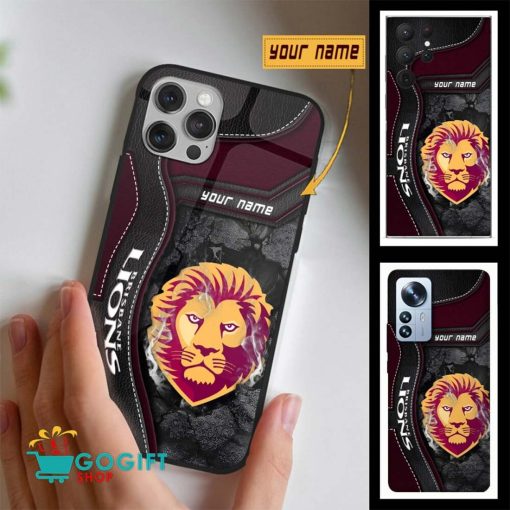 AFL Brisbane Lions Custom Name New Edition Phone Case