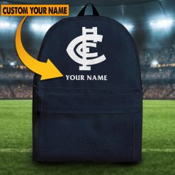 AFL Carlton Blues Custom Name 2023 Home Jersey Backpack