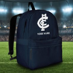AFL Carlton Blues Custom Name 2023 Home Jersey Backpack