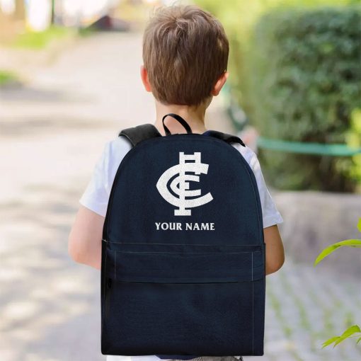 AFL Carlton Blues Custom Name 2023 Home Jersey Backpack