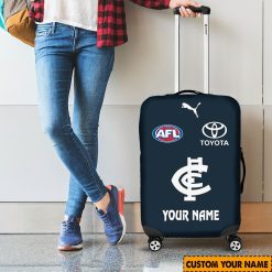 AFL Carlton Blues Custom Name 2024 Home Jersey Luggage Cover