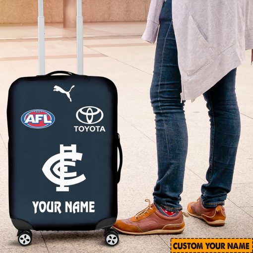 AFL Carlton Blues Custom Name 2024 Home Jersey Luggage Cover