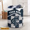 AFL Carlton Blues Custom Name Limited Edition Laundry Basket