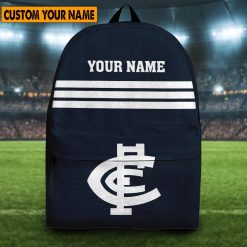 AFL Carlton Blues Custom Name New Edition Backpack