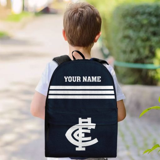 AFL Carlton Blues Custom Name New Edition Backpack