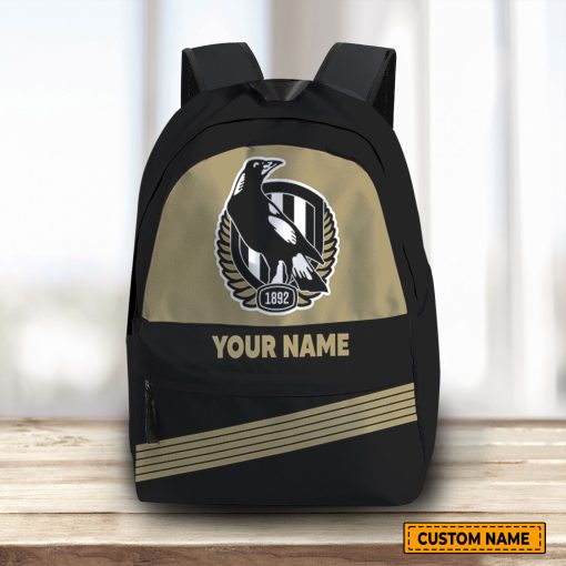 AFL Collingwood Magpies Custom Name Gift For Fans Backpack