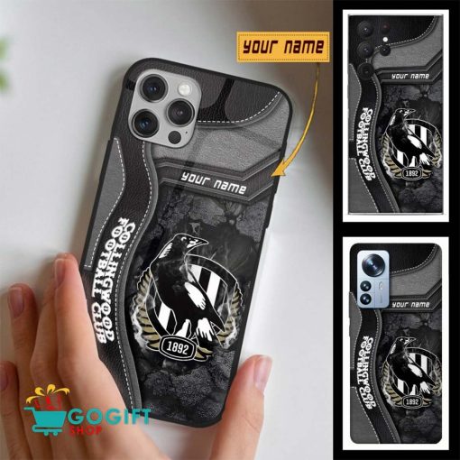 AFL Collingwood Magpies Custom Name New Edition Phone Case