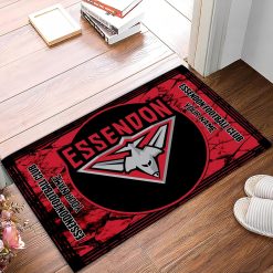 AFL Essendon Bombers Custom Name Limited Edition Rubber Doormat