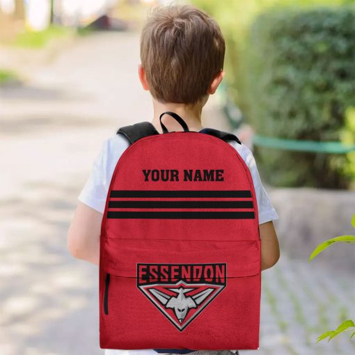 AFL Essendon Bombers Custom Name New Edition Backpack