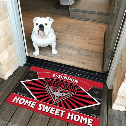 AFL Essendon Bombers Custom Name New Edition Rubber Doormat