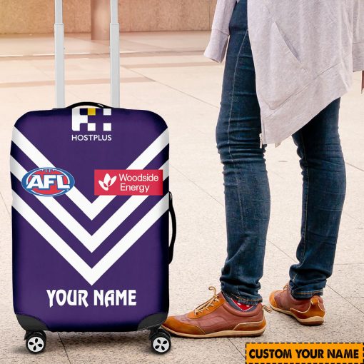 AFL Fremantle Dockers Custom Name 2024 Home Jersey Luggage Cover