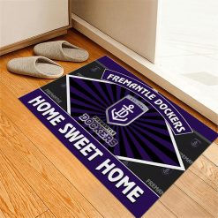 AFL Fremantle Dockers Custom Name New Edition Rubber Doormat