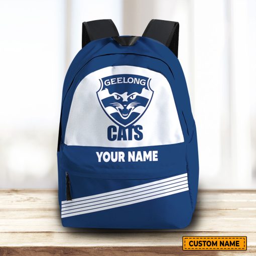 AFL Geelong Cats Custom Name Gift For Fans Backpack