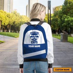 AFL Geelong Cats Custom Name Gift For Fans Backpack