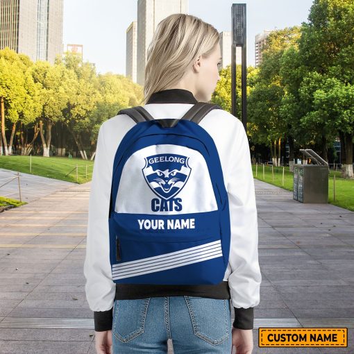 AFL Geelong Cats Custom Name Gift For Fans Backpack
