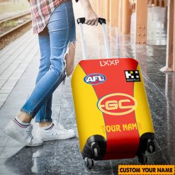 AFL Gold Coast Suns Custom Name 2024 Home Jersey Luggage Cover