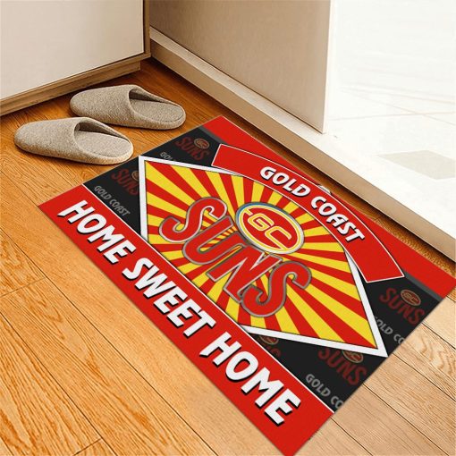 AFL Gold Coast Suns Custom Name New Edition Rubber Doormat