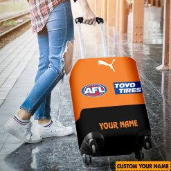 AFL Greater Western Sydney Giants Custom Name 2024 Home Jersey Luggage Cover