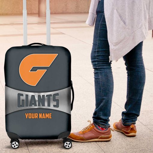 AFL Greater Western Sydney Giants Custom Name Gift For Fans Luggage Cover