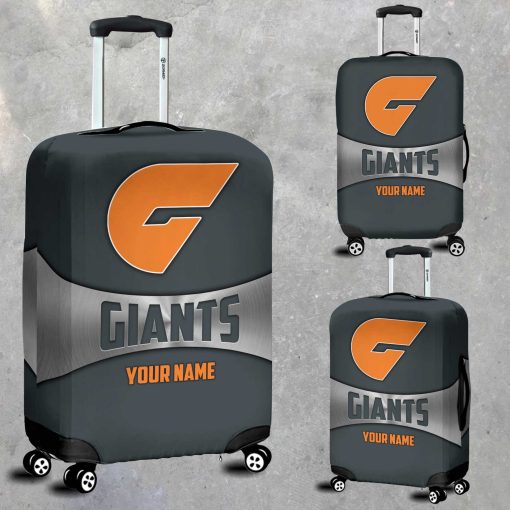 AFL Greater Western Sydney Giants Custom Name Gift For Fans Luggage Cover