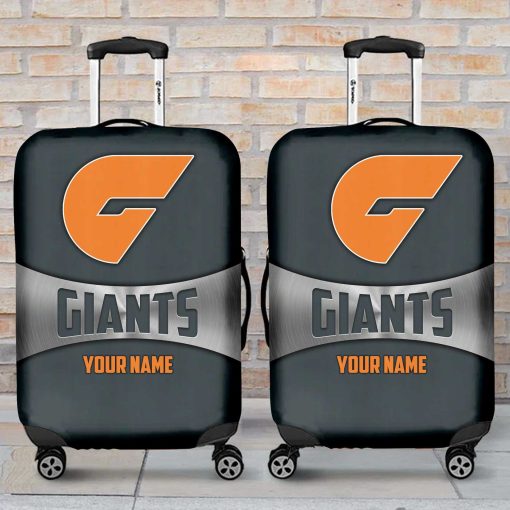 AFL Greater Western Sydney Giants Custom Name Gift For Fans Luggage Cover