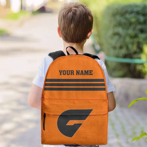 AFL Greater Western Sydney Giants Custom Name New Edition Backpack
